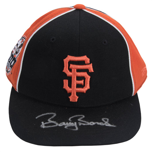Barry Bonds Signed San Francisco Giants Black And Orange