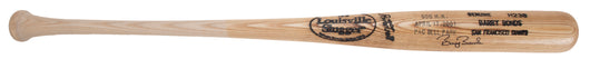 Game Issued Barry Bonds Signed Limited Edition 500 Home Run  Commemorative Louisville Slugger Bat